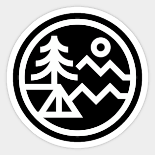 Camp Bold Sticker